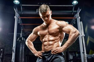 Luyện tập các bài tập ngực thường xuyên tại phòng gym giúp nam giới có cơ ngực săn chắc, mạnh mẽ.