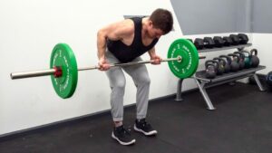 Reverse-Grip Barbell Row là một trong các bài tập tay trước rất tốt, giúp phát triển cơ tay trước toàn diện.