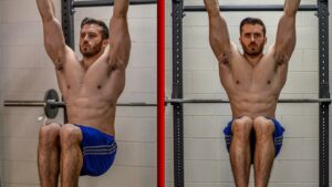 Hanging Knee Raises giúp phát triển cả cơ bụng và cơ lõi.