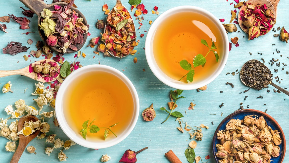 Detox cơ thể hiệu quả an toàn loại trà thảo mộc giảm cân.