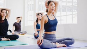 Kiên trì tập yoga giúp giảm cân, giảm mỡ bụng hiệu quả nhanh.