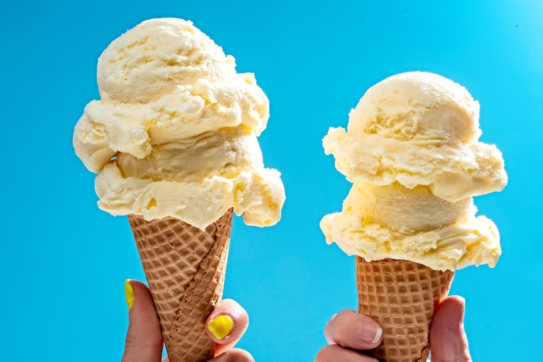Lượng calo trong một cây kem có thể dao động từ 150 đến 400 calo.
