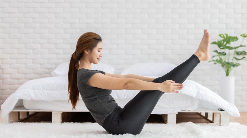 bài tập aerobic giảm mỡ bụng tại nhà cho nữ nhanh