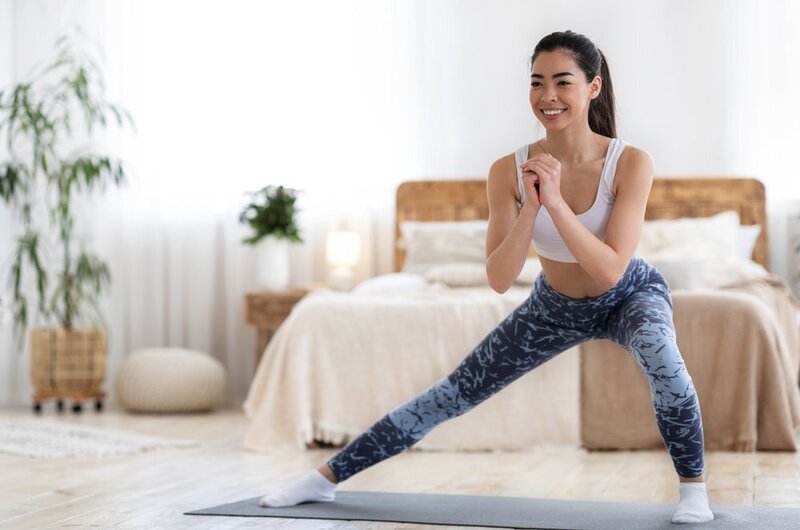 bài tập aerobic giảm mỡ bụng tại nhà cho nữ