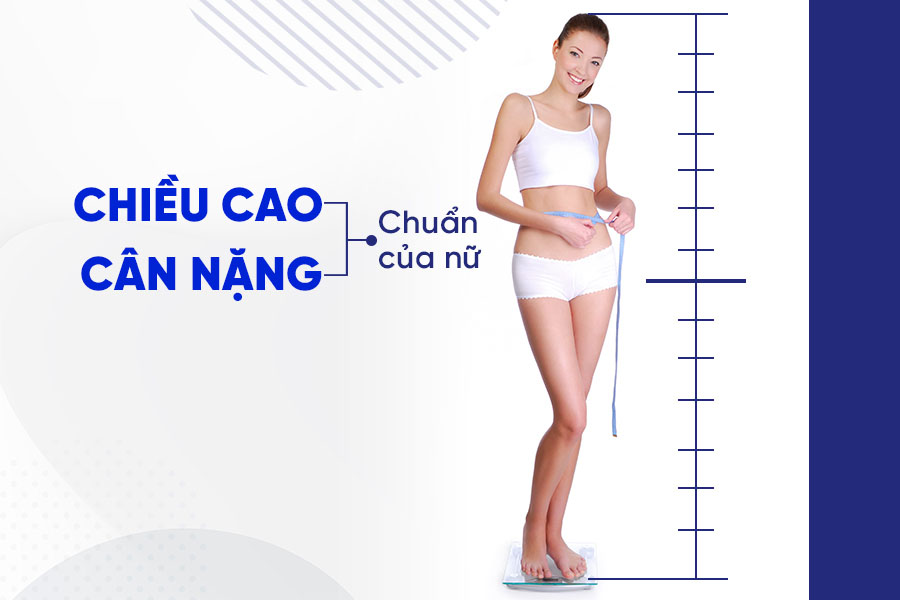 Chiều cao cân nặng chuẩn của nữ là một yếu tố quan trọng trong việc đánh giá sự phát triển toàn diện của cơ thể.