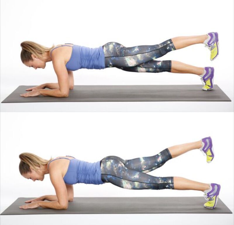 tập plank giảm cân