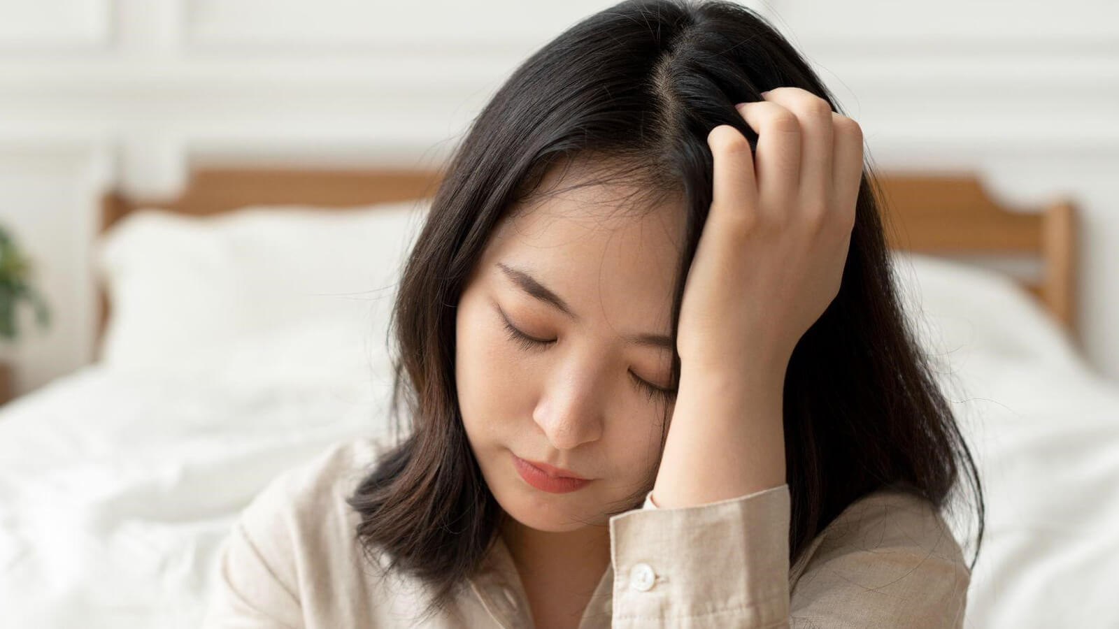 Stress và áp lực cuộc sống có thể làm gia tăng dấu hiệu yếu sinh lý ở nữ.