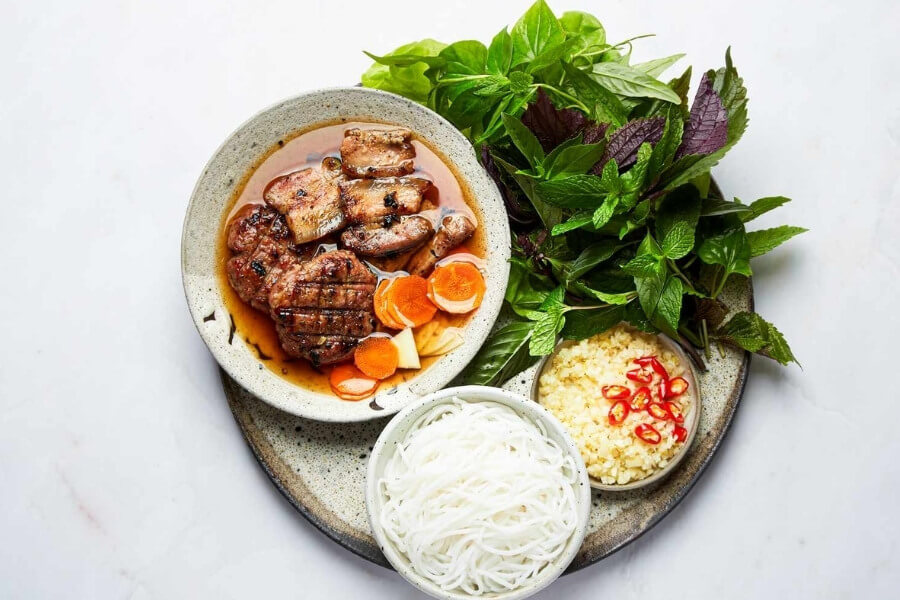 bún chả bao nhiêu calo