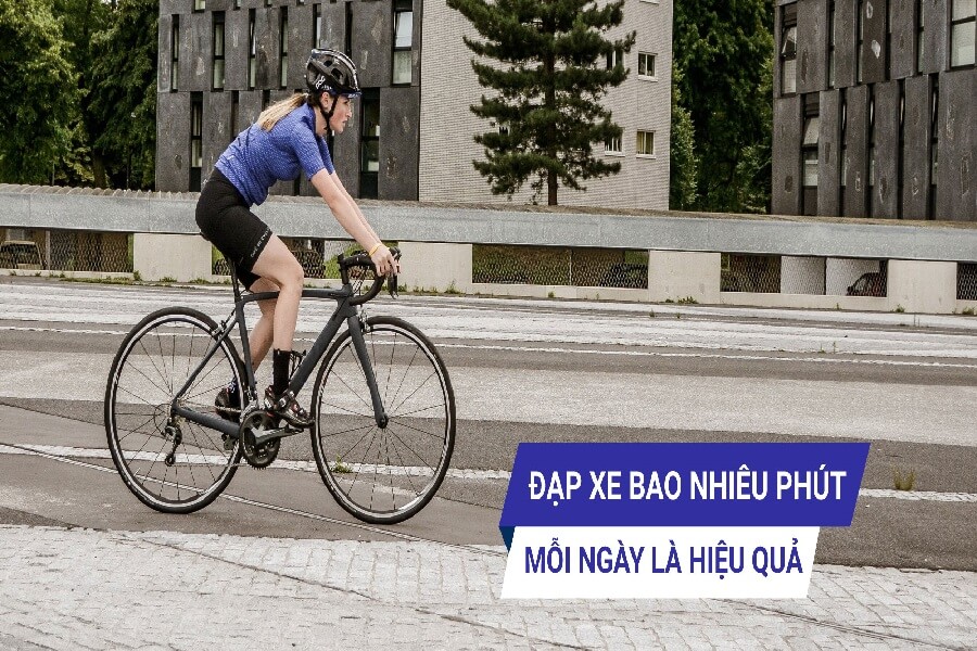 nên đạp xe bao nhiêu phút mỗi ngày