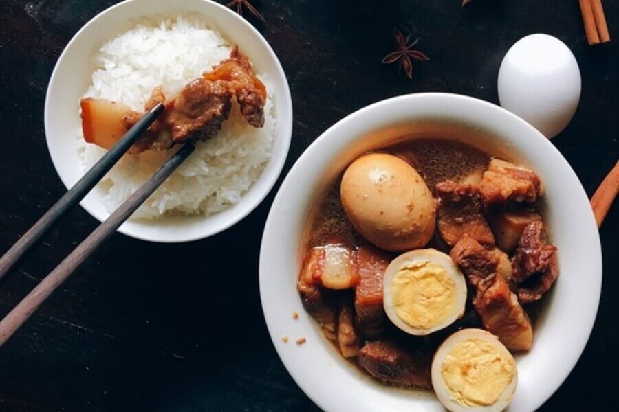 thịt kho tàu bao nhiêu calo