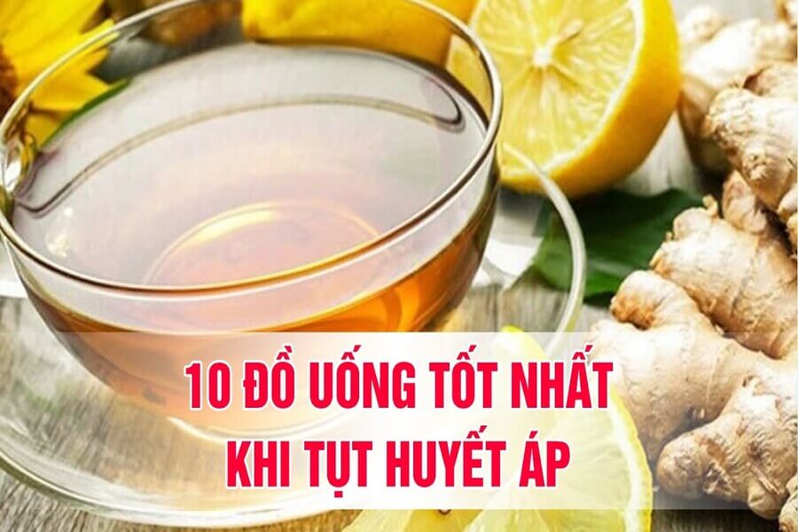 bị tụt huyết áp nên uống gì