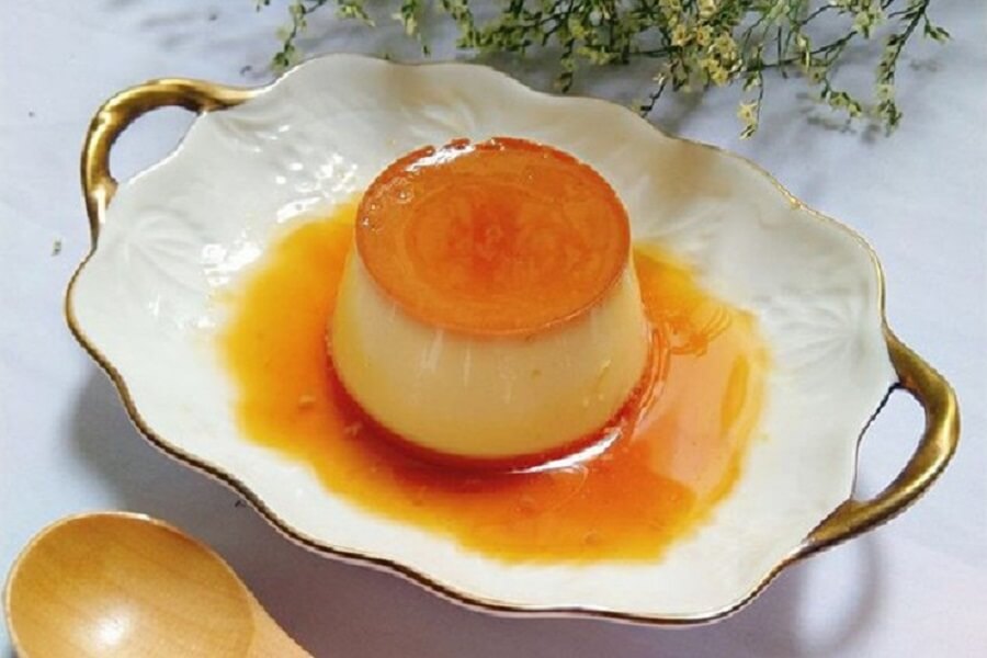 bánh flan bao nhiêu calo