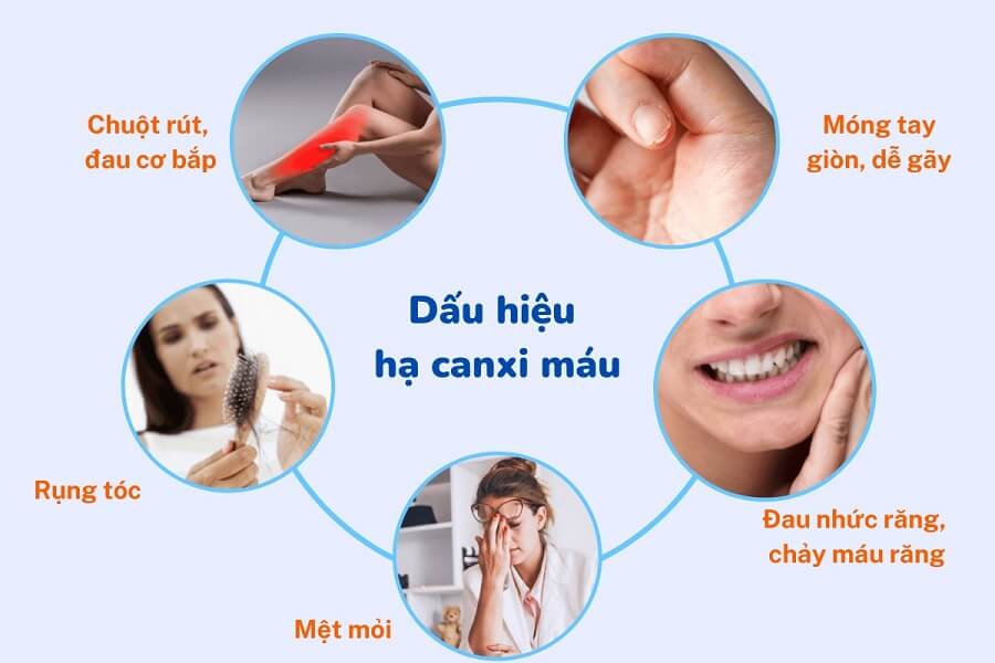 hạ đường huyết và hạ canxi