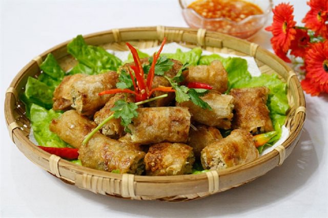 chả giò bao nhiêu calo