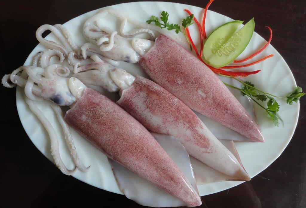 Mực bao nhiêu calo