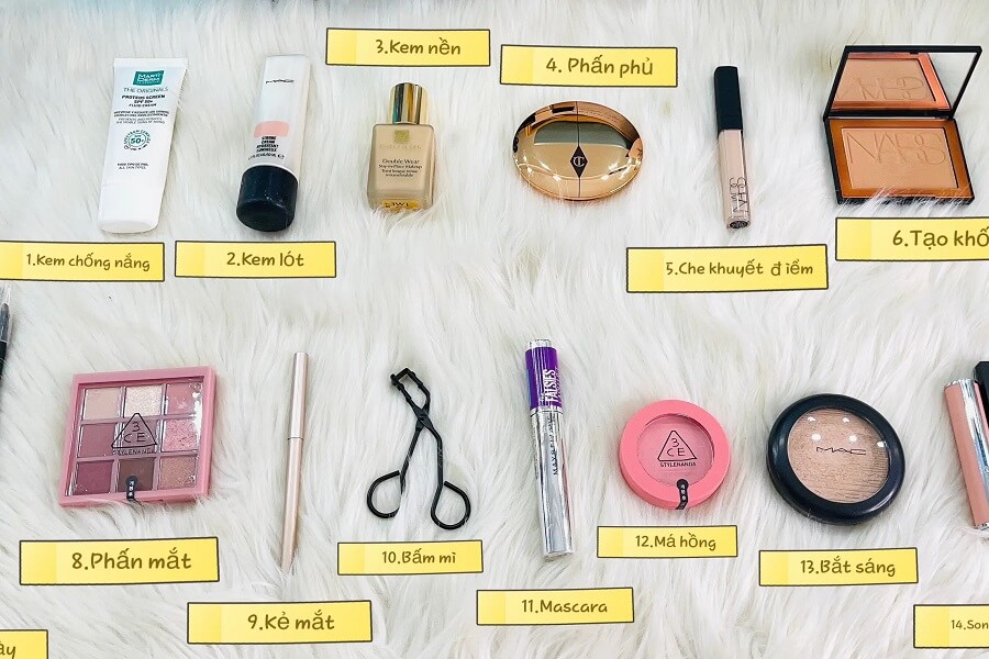 các bước make up đơn giản