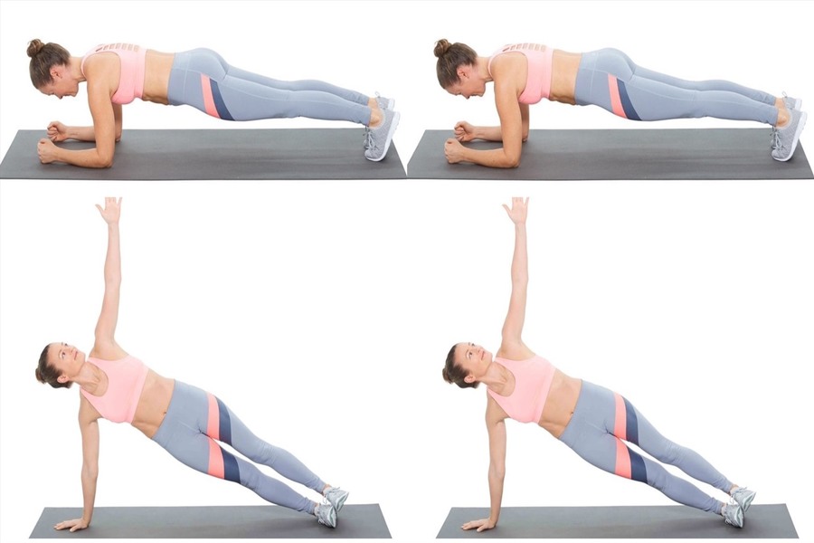 bài tập plank giảm mỡ bụng