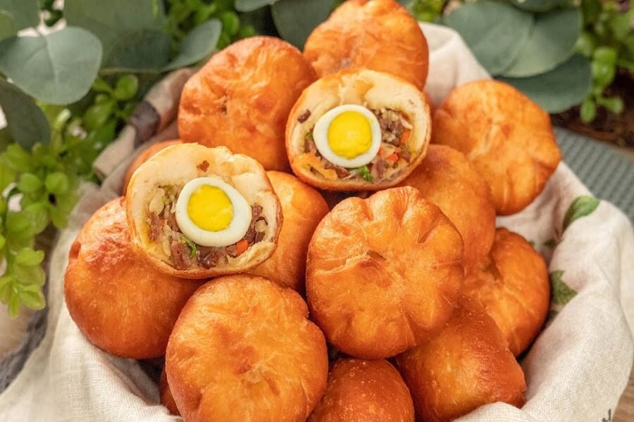 bánh bao chiên bao nhiêu calo