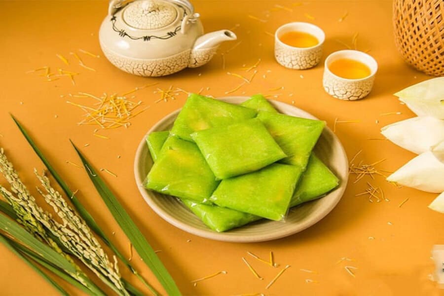 bánh cốm bao nhiêu calo