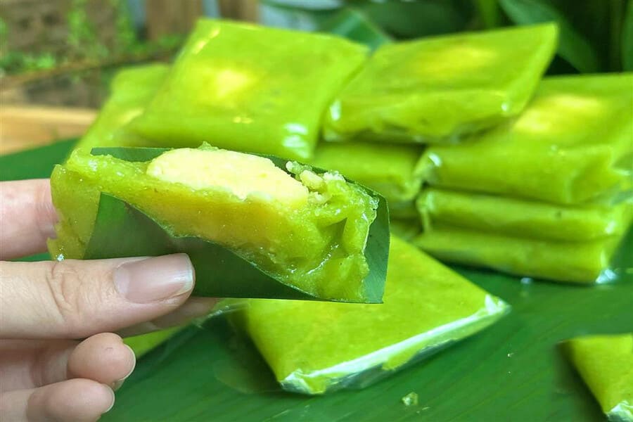 bánh cốm bao nhiêu calo