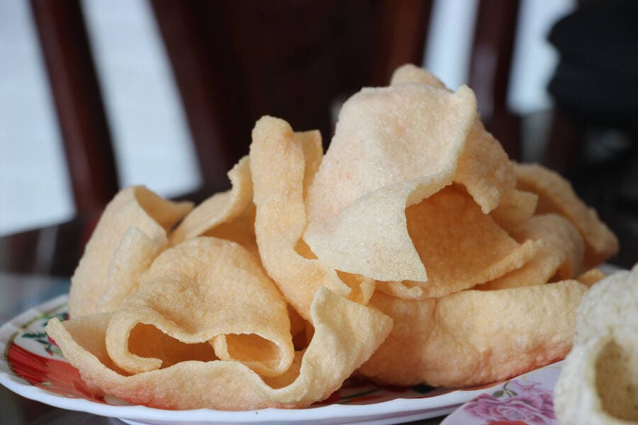 bánh phồng tôm bao nhiêu calo