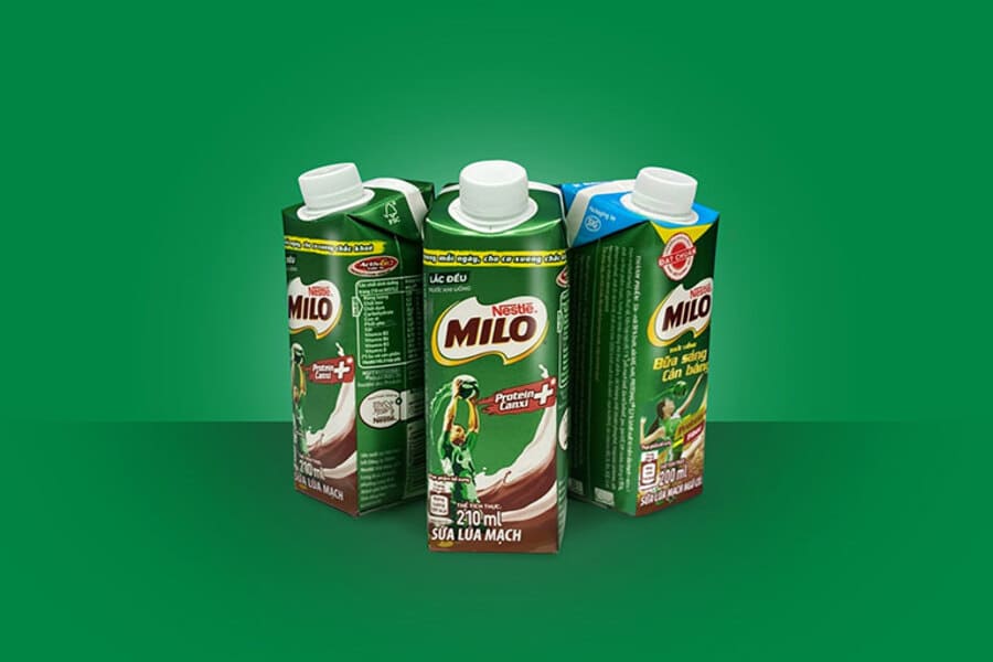 1 hộp milo bao nhiêu calo