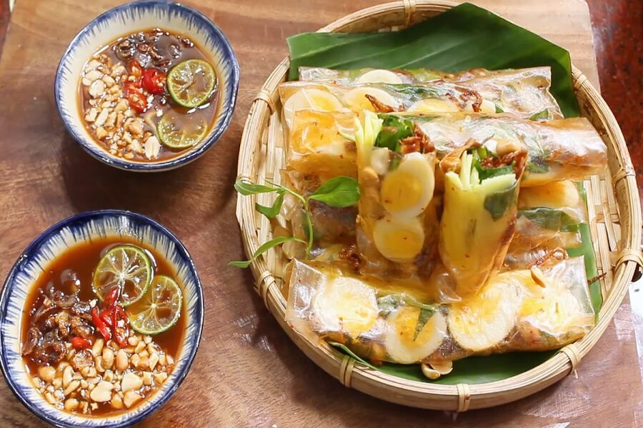 bánh tráng cuộn bao nhiêu calo