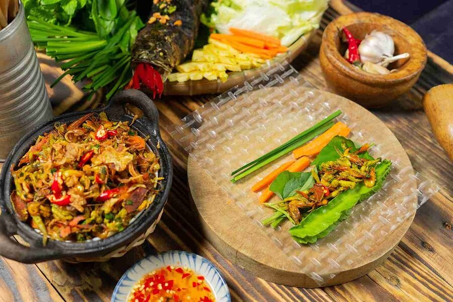 bánh tráng cuộn bao nhiêu calo