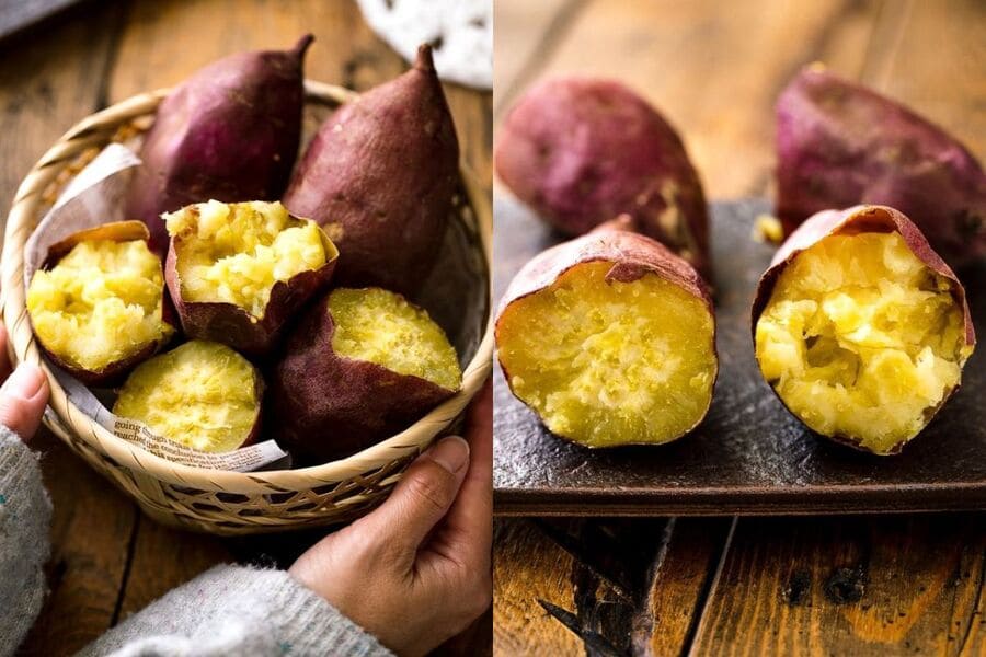 khoai lang luộc bao nhiêu calo