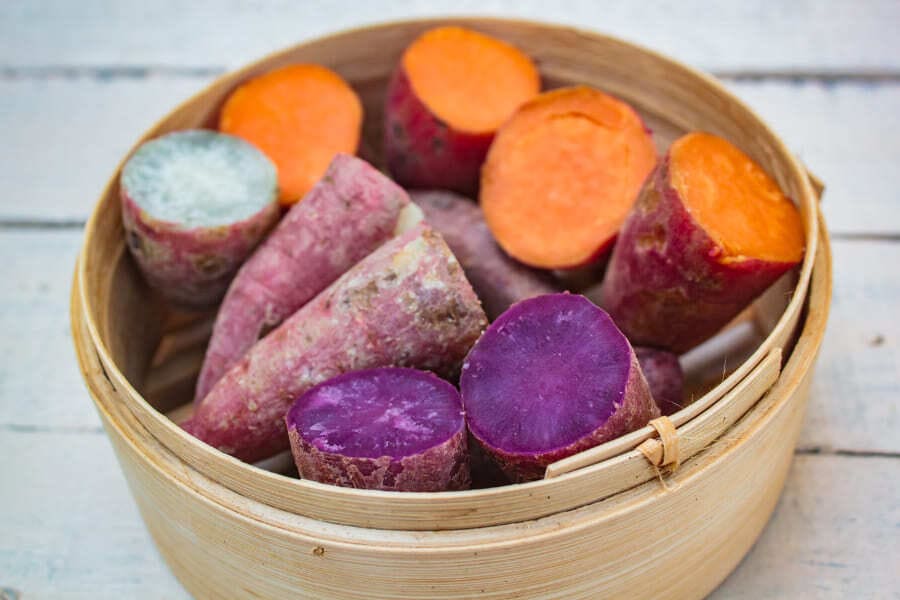 khoai lang luộc bao nhiêu calo