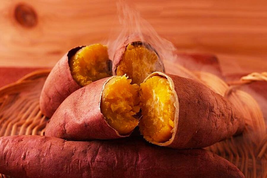 khoai lang luộc bao nhiêu calo