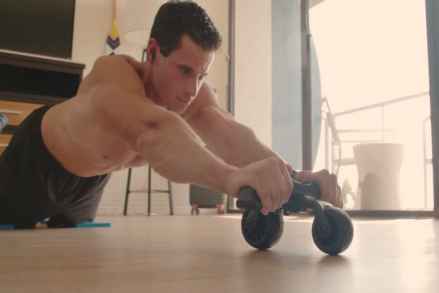 các bài tập bụng cho nam gym