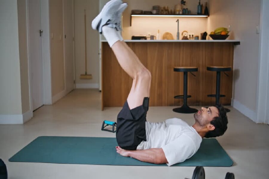 các bài tập bụng cho nam gym