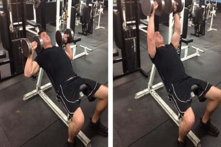 các bài tập gym ngực