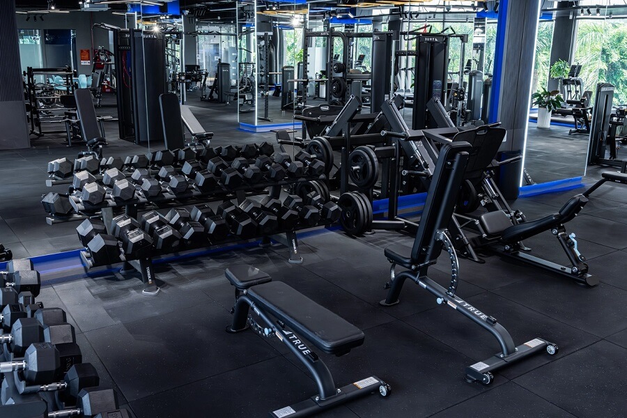 các bài tập lưng cho nữ tại phòng gym