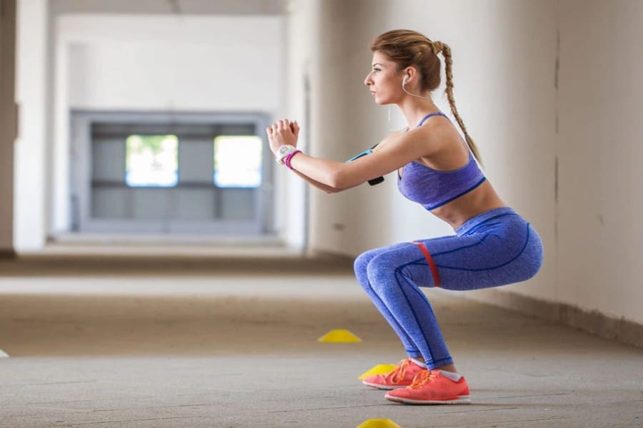 các bài tập ở phòng gym cho nữ
