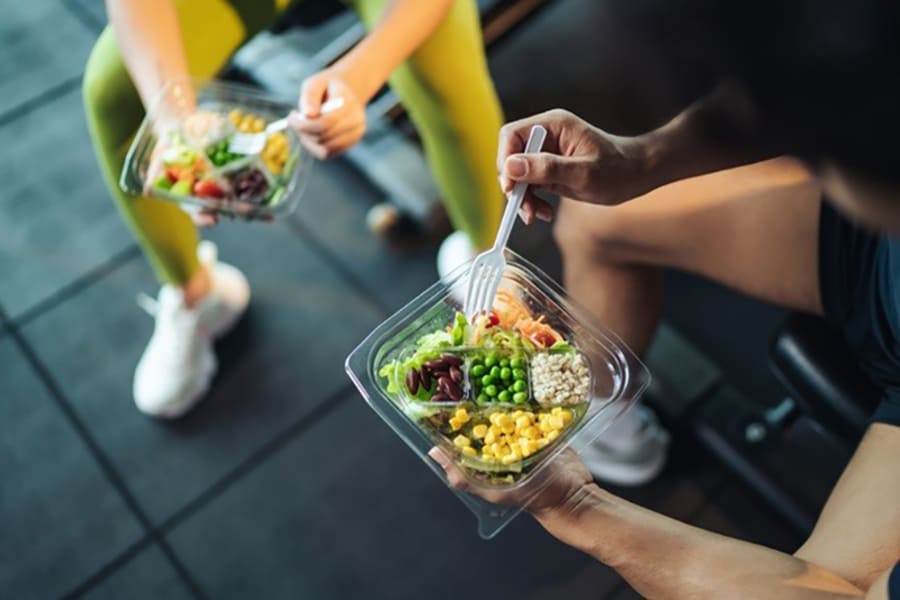 cách ăn uống khi tập gym
