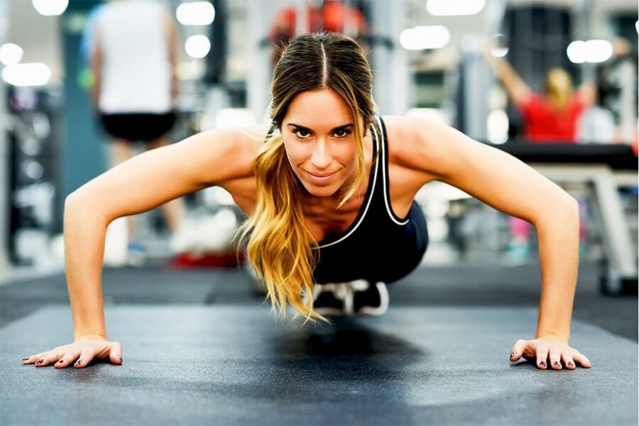 lịch tập gym cho người gầy nữ