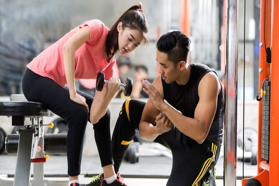 lịch trình tập gym