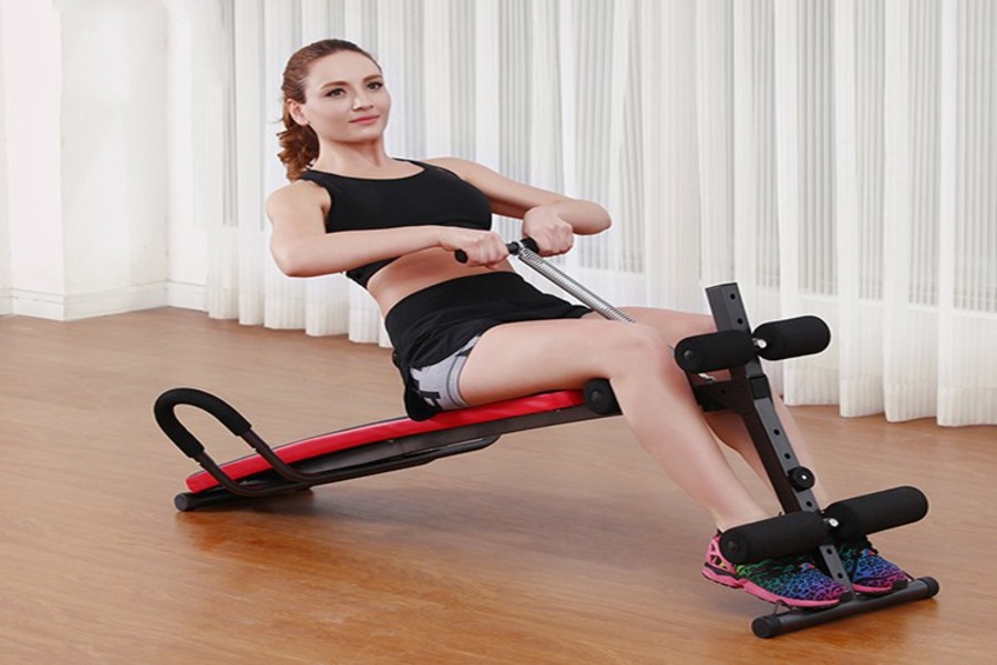 máy tập bụng phòng gym