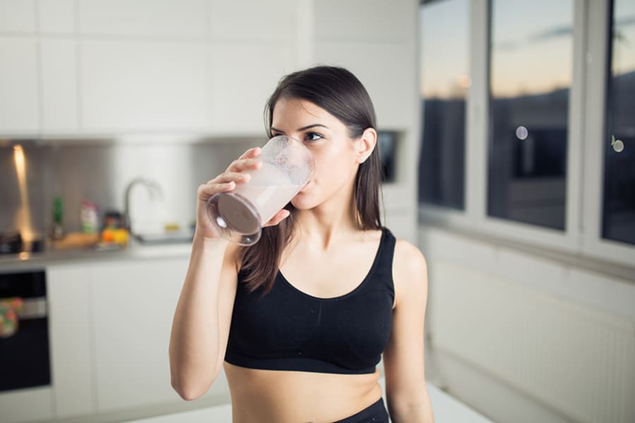 sữa tăng cân cho người gầy không tập gym