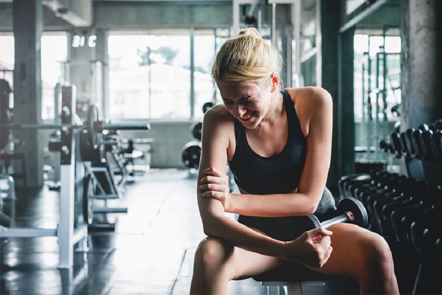 tập gym bị đau cơ