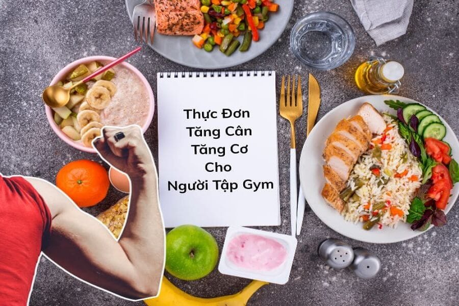 tập gym nên ăn gì để tăng cân