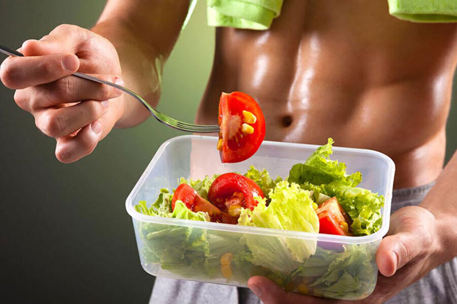 thực đơn cho người tập gym tăng cơ