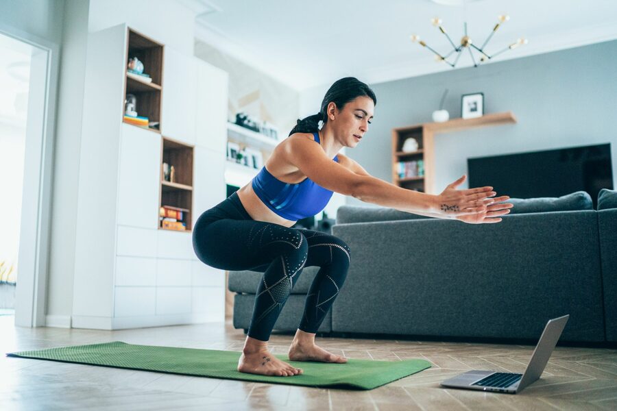 tự tập gym tại nhà cho nữ