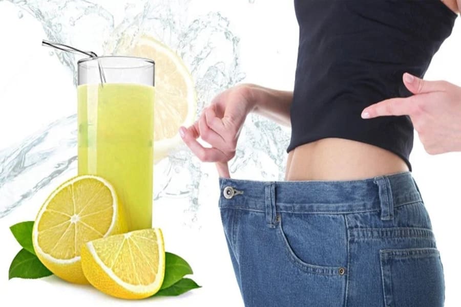 uống nước chanh có giảm cân không