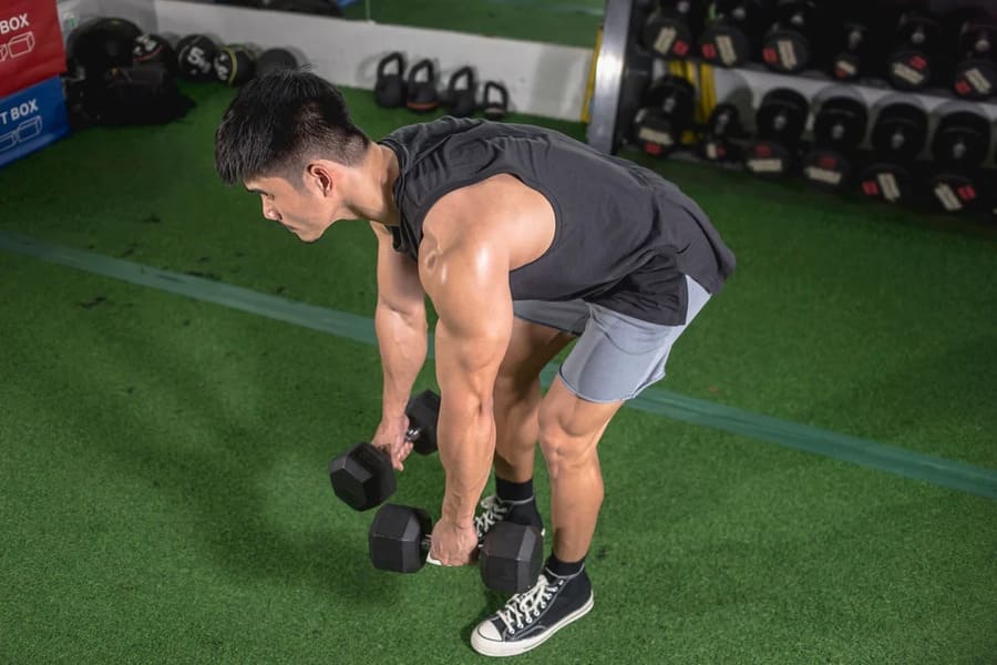 các bài tập với tạ tay