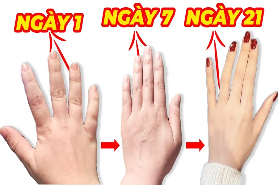 bài tập giúp tay thon dài