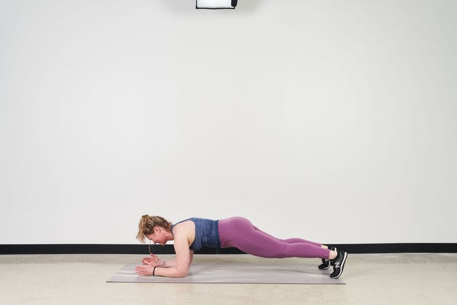bài tập plank cho nữ