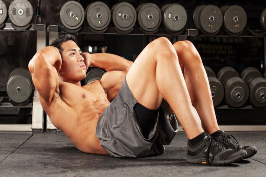 các bài tập bụng cho nam